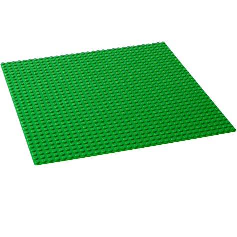 LG20005 BricksNBlocks® compatible met Lego basis grondplaat groen 25,5 x 25,5 cm (32 x 32 nopjes)