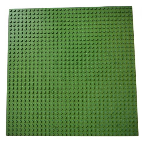 LG20019 BricksNBlocks® Lego compatible basis grondplaat, gras 25,5x25,5cm (32x32 nopjes)