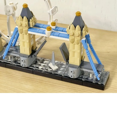  40002 -  Bouwblokjes skyline London architecture, ca. 468 blokjes, compatible met Lego