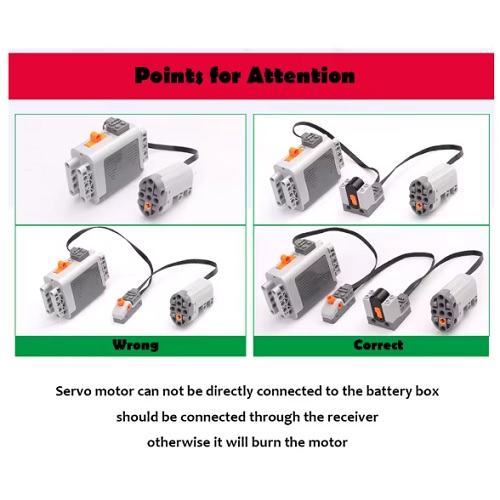 bricksNblocks® 58881 - bricksNblocks® bricksNblocks® batterijbox voor technische bouwbloksets - alternatief voor Lego 8881